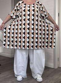 ITALIA MODA  viscose mix tuniek/top/stretch/meerdere kleuren