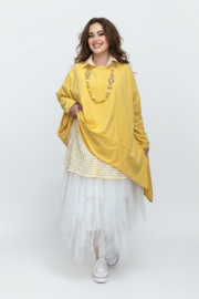 Mercy oversized katoen top stretch /in meerdere kleuren