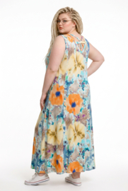 Ophilia viscose A-lijn jurk/ stretch