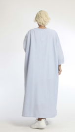 AKH oversized katoen A-lijn blazer/zomerjas tuniek apart