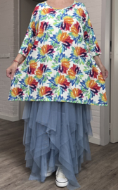 MB viscose  A-lijn tuniek stretch