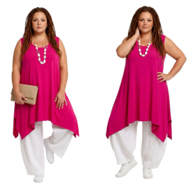 Moonshine oversized viscose A-lijn tuniek stretch