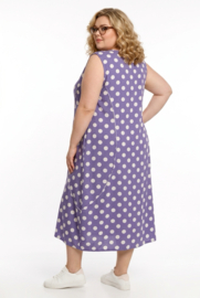 AKH oversized viscose A-lijn jurk apart