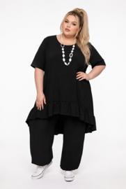 ITALIA MODA oversized viscose mix tuniek + broek stretch /in meerdere kleuren