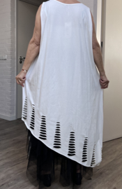 Moonshine jersey katoen A-lijn tuniek stretch apart