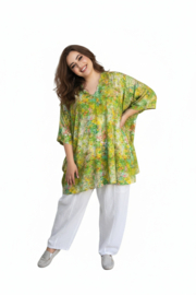 Naveed  oversized viscose jersey A-lijn jurk stretch