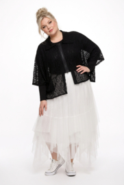 Vincenzo Allocca oversized korte vest/blazer stretch/ KANT /aparte/stretch