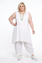 Moonshine viscose tricot A-lijn tuniek stretch apart /in meerdere kleuren