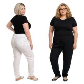 Italia  stretch broek apart/in meerdere kleuren