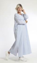 AKH oversized katoen A-lijn blazer/zomerjas tuniek apart