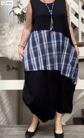 AKH  oversized A-lijn jurk stretch