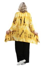 AKH jersey viscose oversized A-lijn tuniek stretch