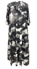 Vincenzo Allocca oversized viscose  BOHO A-lijn jurk apart