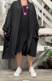 ITALIA oversized viscose vest/in meerdere kleuren
