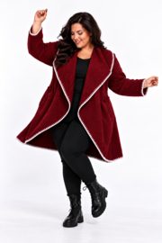 ITALIA MODA wol mix oversized vest/blazer/stretch