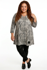 Vincenzo Allocca oversized  A-lijn tuniek/ apart stretch