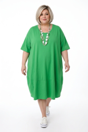 ITALIA MODA katoen A-lijn jurk stretch