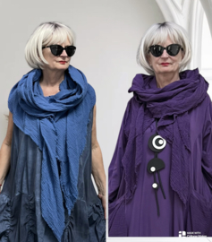 Moonshine mousseline omslagdoek grote sjaal/in meerdere kleuren