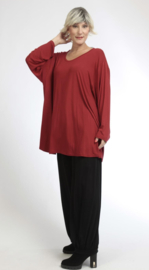 AKH oversized tricot viscose A-lijn tuniek apart stretch 
