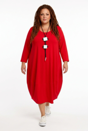 New Jersey viscose ballon jurk stretch