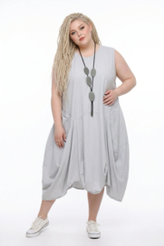 Moonshine katoen A-lijn jurk stretch / meerdere kleuren