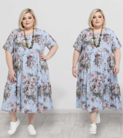 ITALIA MODA viscose A-lijn jurk