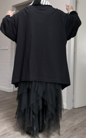 Vincenzo Allocca oversized blazer/jas  apart/zwart/wit /stratch