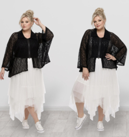 Vincenzo Allocca oversized korte vest/blazer stretch/ KANT /aparte/stretch