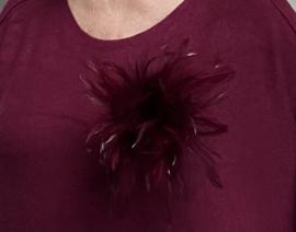 Paris veer decor broche corsage met clip/speld