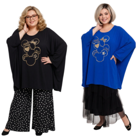 ITALIA MODA viscose tuniek/poncho /meerdere kleuren