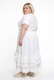 Moonshine katoen jersey rok wit