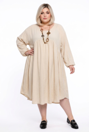 ITALIA Moda oversized viscose A-lijn jurk stretch /in meerdere kleuren