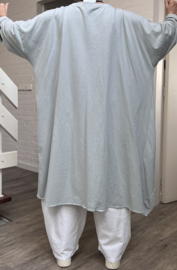 ITALIA MODA oversized katoen A-lijn tuniek stretch/in meerdere kleuren