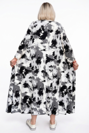 ITALIA MODA  viscose A-lijn jurk /stretch