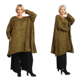 AKH  oversized viscose mix A-lijn blazer stretch