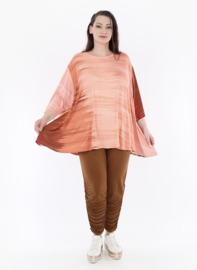 AKH oversized viscose A-lijn tuniek  apart stretch