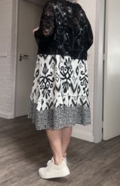ITALIA  oversized viscose vest stretch/in meerdere kleuren