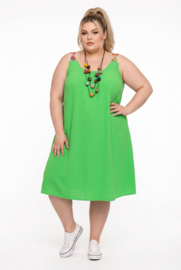 Sissi viscose wijde zomer jurk  stretch / meerdere kleuren
