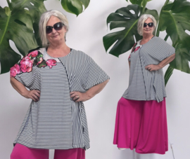 CN-G viscose A-lijn top/ tuniek stretch