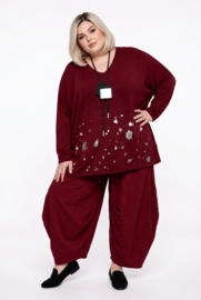 ITALIA oversized viscose top/in meerdere kleuren
