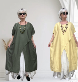 ITALIA MODA viscose A-lijn tuniek /in meerdere kleuren