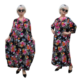AKH oversized viscose jurk apart
