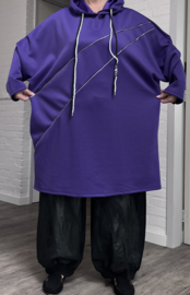 ITALIA MODA oversized viscose mix tuniek stretch