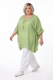 ITALIA MODA oversized katoen tuniek/poncho