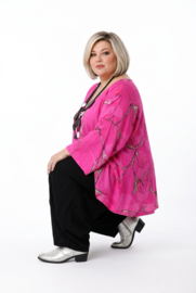 Vincenzo Allocca katoen A-lijn tuniek apart stretch