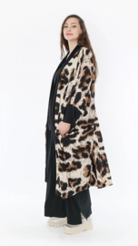AKH oversized viscose vest/blazer apart stretch