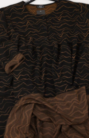 AKH oversized A-lijn viscose jurk  /stretch