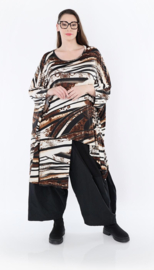 AKH oversized viscose mix tuniek/top stretch