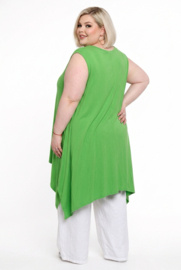 Moonshine viscose tricot A-lijn tuniek stretch apart /in meerdere kleuren