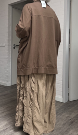 ITALIA  MODA oversized katoen fijn corduroy blazer/jas /stretch/apart/in meerdere kleuren